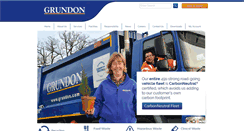 Desktop Screenshot of grundon.com