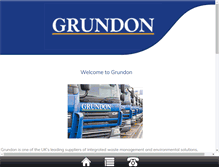 Tablet Screenshot of grundon.com